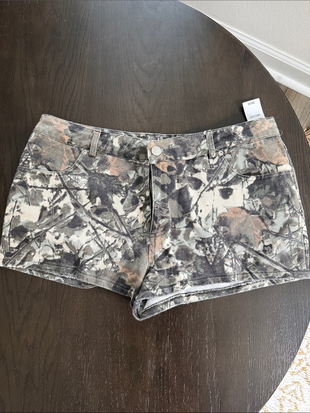 PacSun camo shorts